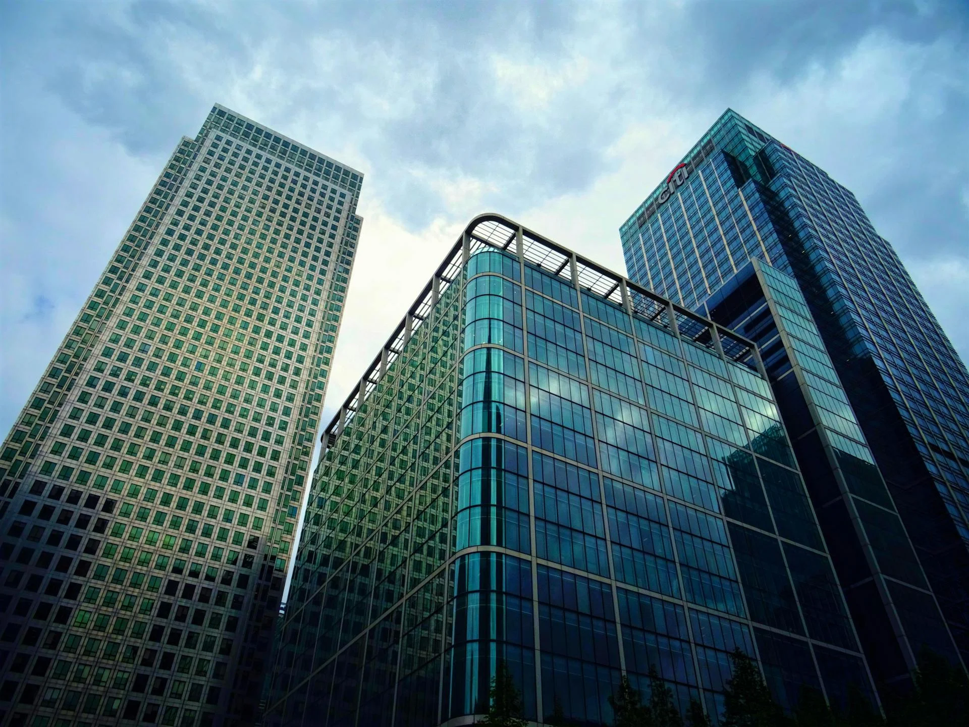 canary Wharf buildings
