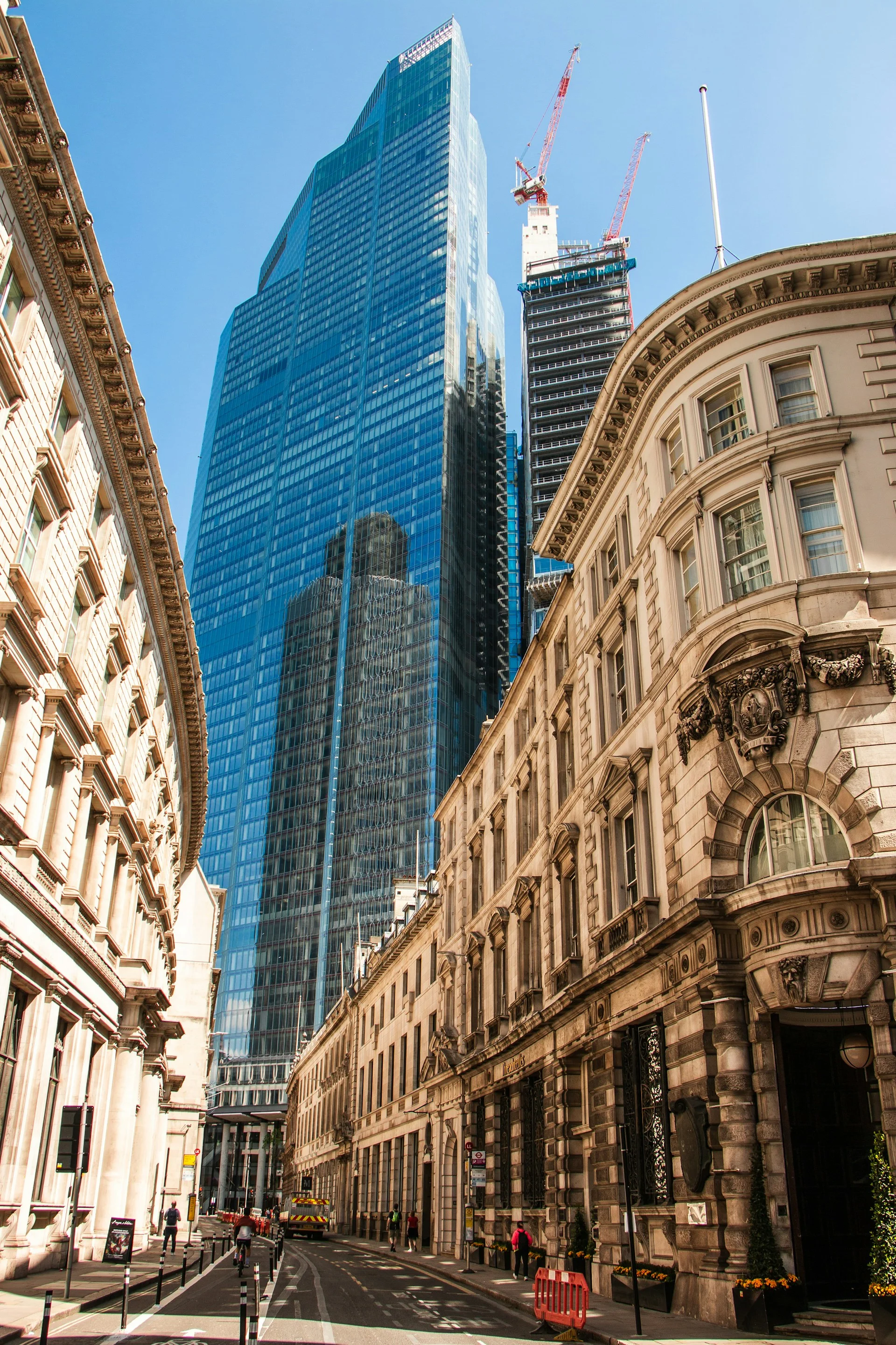 Liverpool Street buildings in London