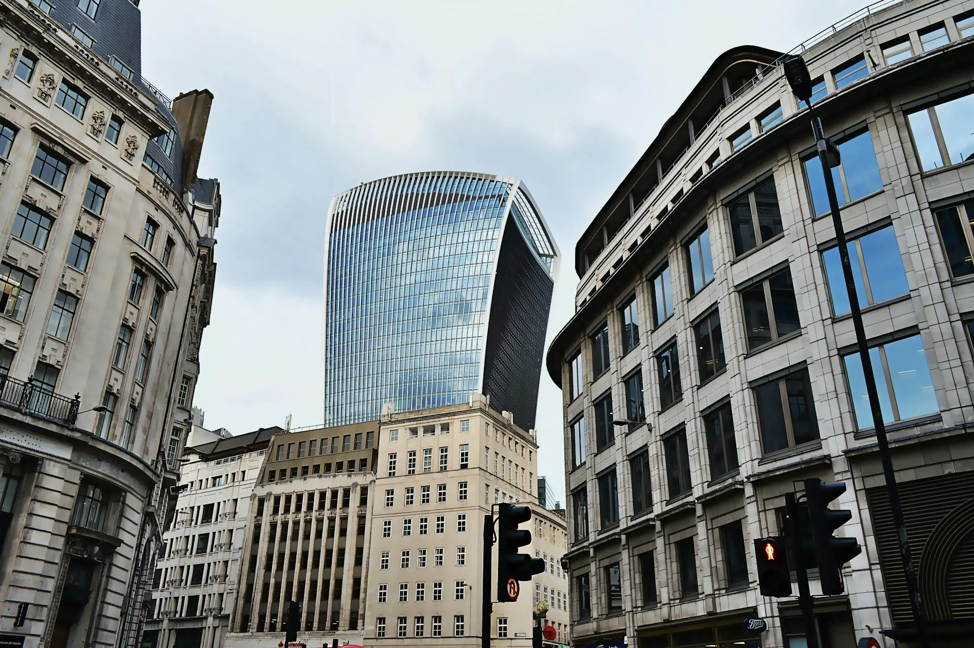 Walkie Talkie building, Monument, London